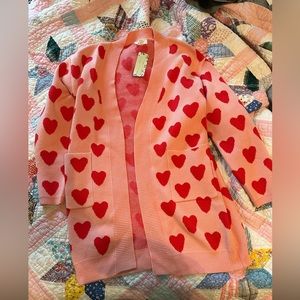 Unique Vintage Hearts Cardigan